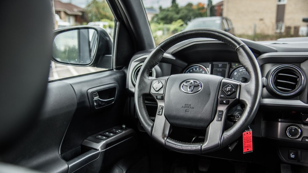 2018 Toyota Tacoma 4x4 Double Cab V6 Manual TRD Sport cuir toit navig #26