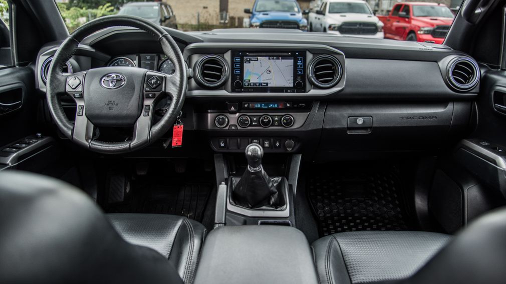 2018 Toyota Tacoma 4x4 Double Cab V6 Manual TRD Sport cuir toit navig #25