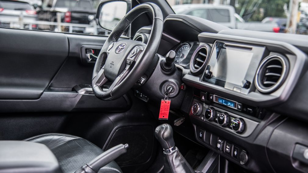 2018 Toyota Tacoma 4x4 Double Cab V6 Manual TRD Sport cuir toit navig #28