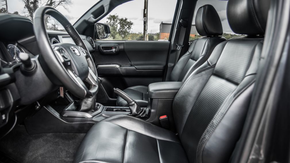 2018 Toyota Tacoma 4x4 Double Cab V6 Manual TRD Sport cuir toit navig #13