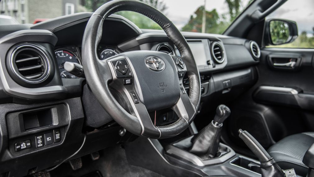 2018 Toyota Tacoma 4x4 Double Cab V6 Manual TRD Sport cuir toit navig #14