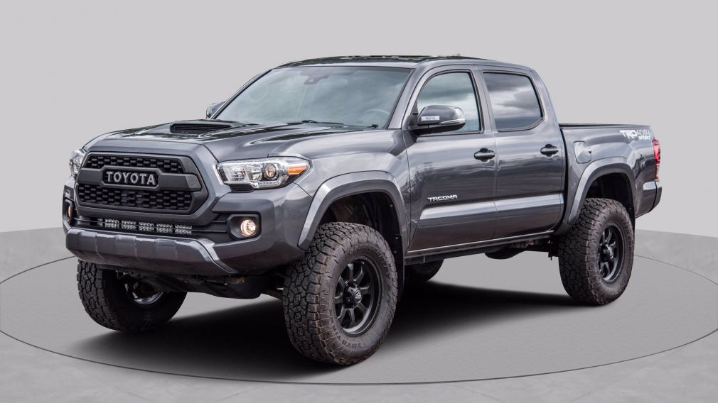 2018 Toyota Tacoma 4x4 Double Cab V6 Manual TRD Sport cuir toit navig #4