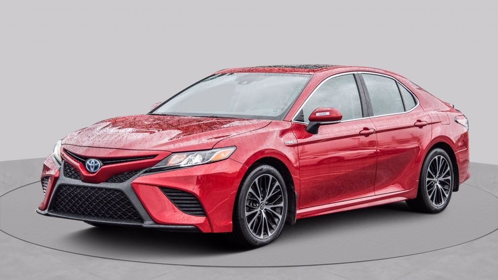 2019 Toyota Camry Hybrid SE CUIR TOIT NAVIGATION #3