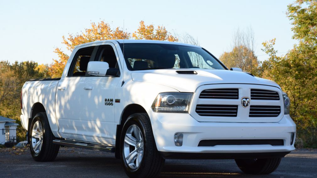 2014 Ram 1500 SPORT A/C BLUETOOTH CAM SIEGES CHAUFFANT NAV #0