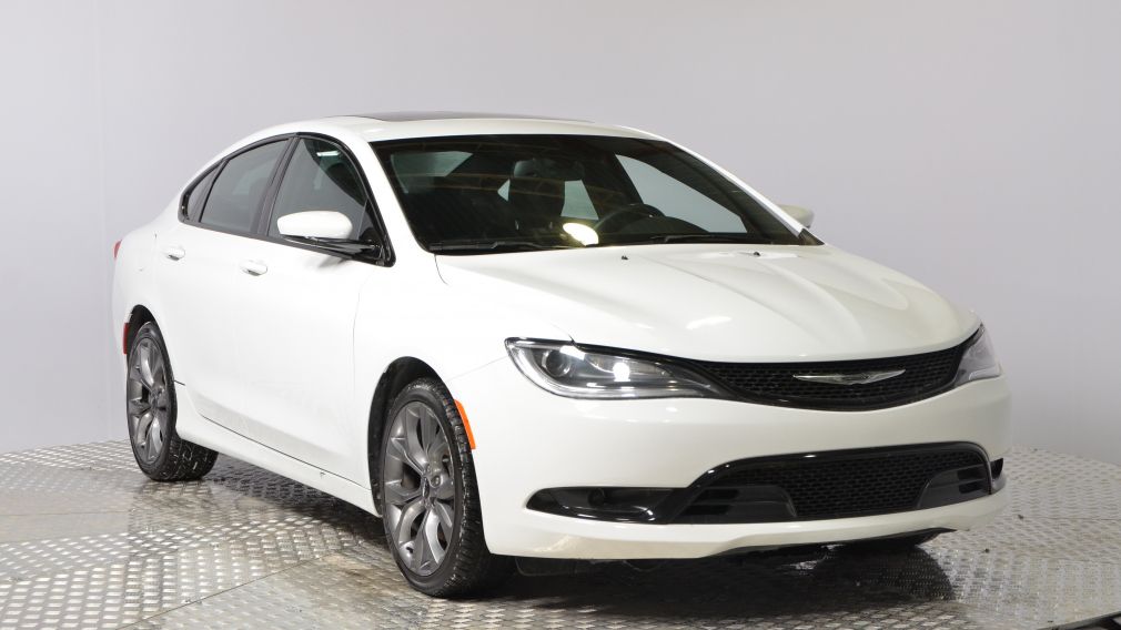 2015 Chrysler 200 S BLUETOOTH A/C CRUISE ABS SAT #0