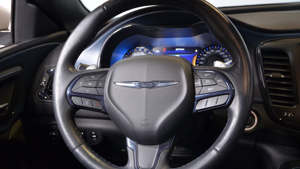 2015 Chrysler 200 S BLUETOOTH A/C CRUISE ABS SAT #17