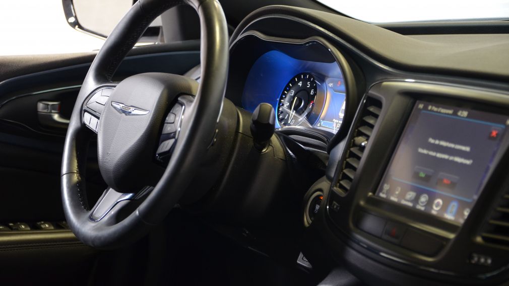 2015 Chrysler 200 S BLUETOOTH A/C CRUISE ABS SAT #30