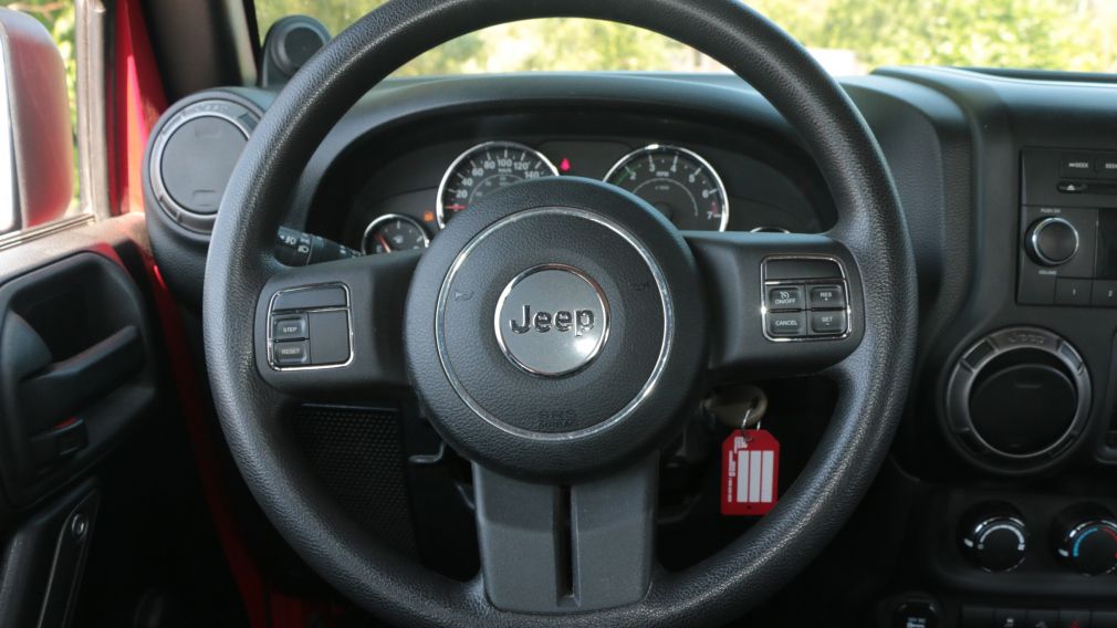 2012 Jeep Wrangler Sport 4x4 TOIT MOU #12