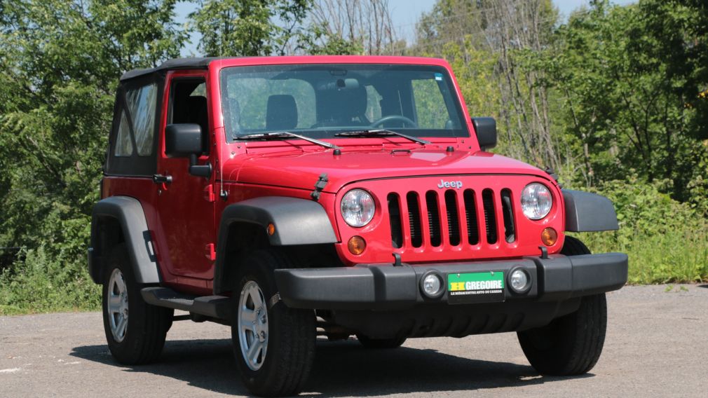 2012 Jeep Wrangler Sport 4x4 TOIT MOU #0