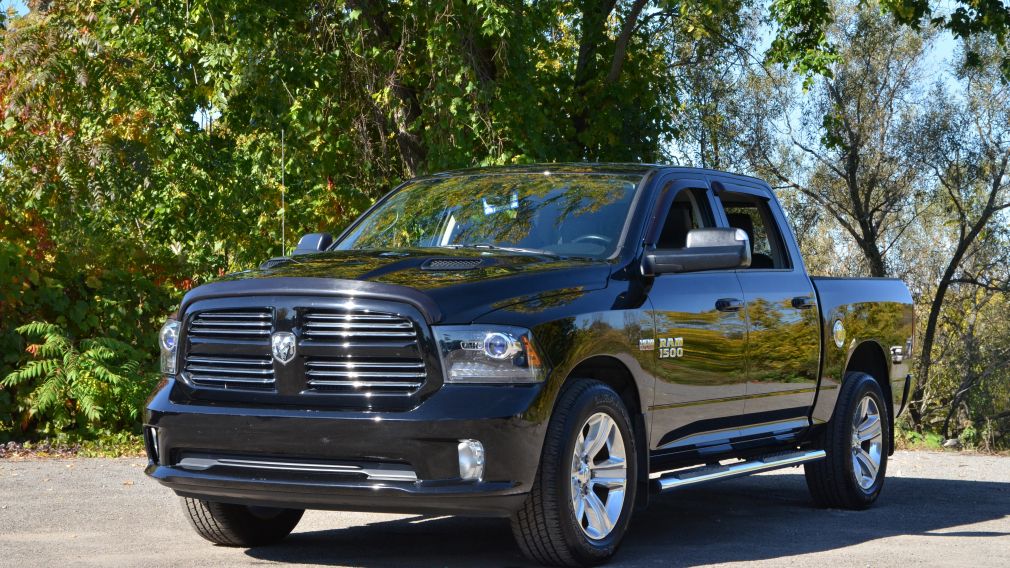 2014 Ram 1500 AIR BIZONE NAV SIEGES CHAUFFANT BLUETOOTH  4X4 #2