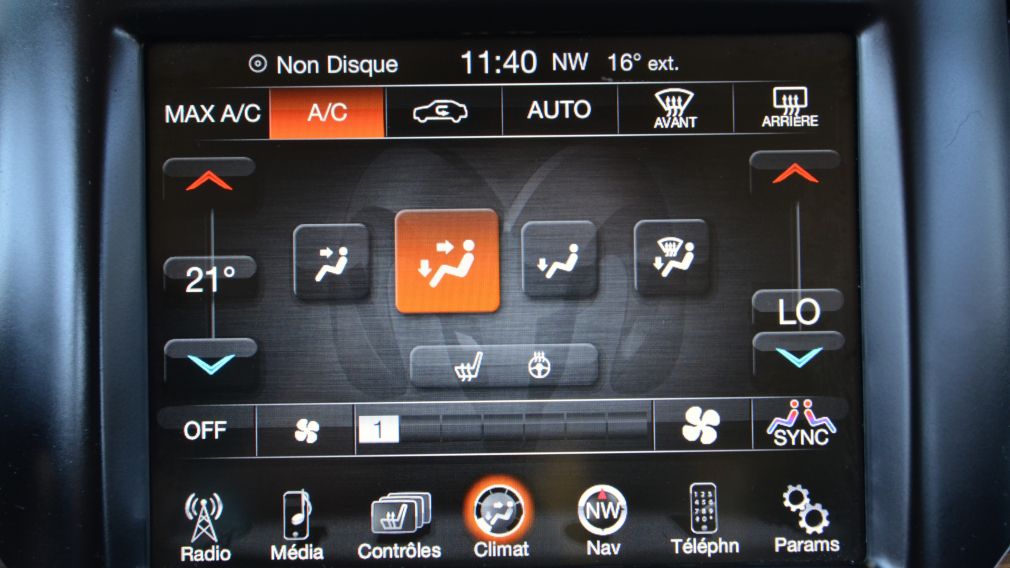 2014 Ram 1500 AIR BIZONE NAV SIEGES CHAUFFANT BLUETOOTH  4X4 #18