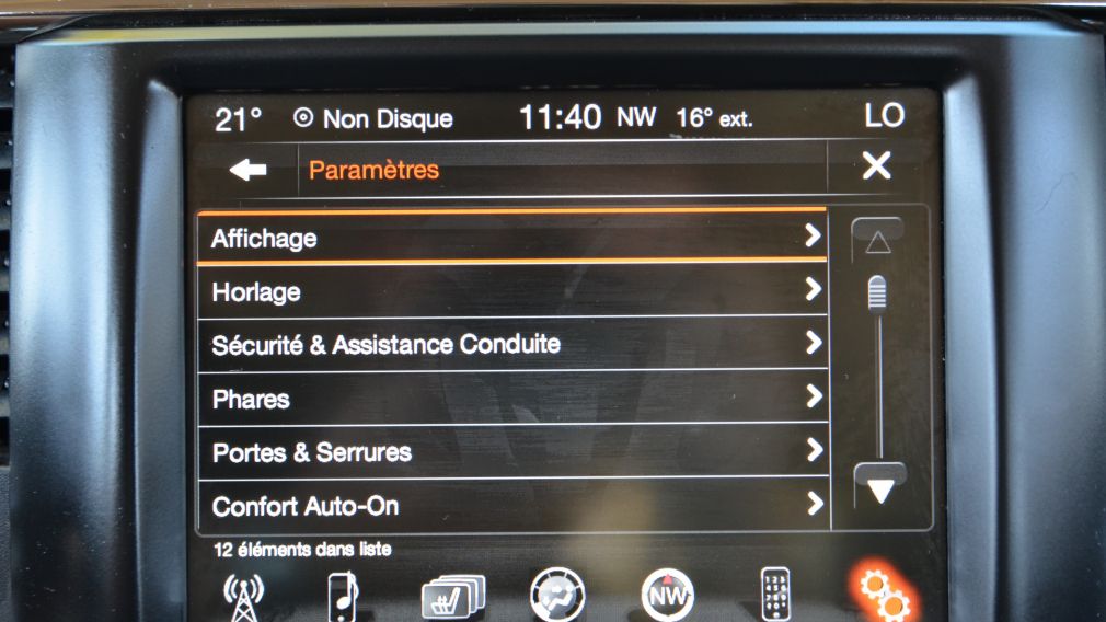 2014 Ram 1500 AIR BIZONE NAV SIEGES CHAUFFANT BLUETOOTH  4X4 #22