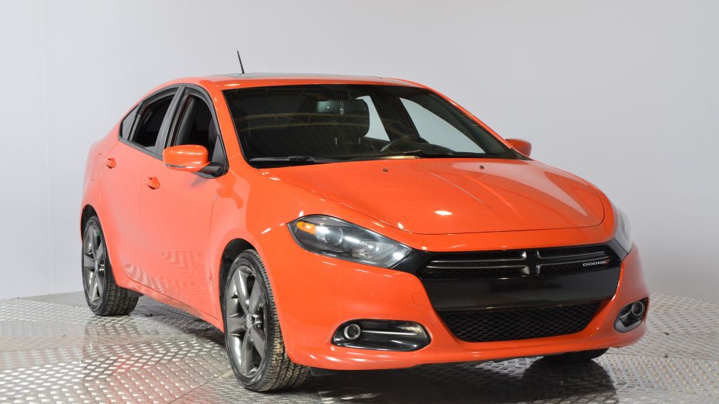 2015 Dodge Dart GT BLUETOOTH A/C CAM CRUISE SIEGES CHAUFFANT CUIR #0