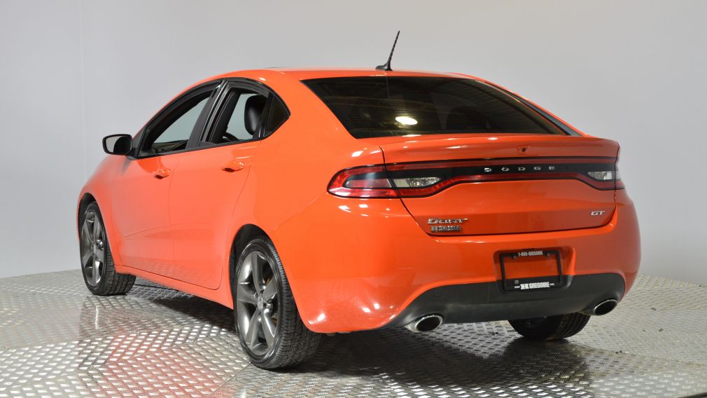 2015 Dodge Dart GT BLUETOOTH A/C CAM CRUISE SIEGES CHAUFFANT CUIR #4