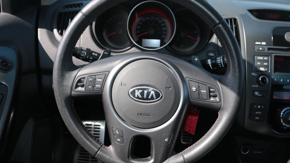 2012 Kia Forte SX Luxury A/C BLUETOOTH CUIR TOIT #14