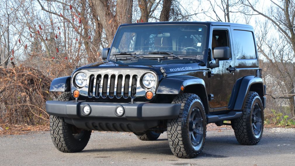 2012 Jeep Wrangler RUBICON 4X4 CUIR A/C CRUISE ABS #2