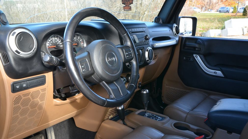 2012 Jeep Wrangler RUBICON 4X4 CUIR A/C CRUISE ABS #8