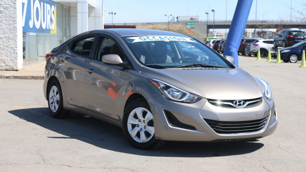 2016 Hyundai Elantra L+ AUTO A/C GR ELECT CRUISE #0