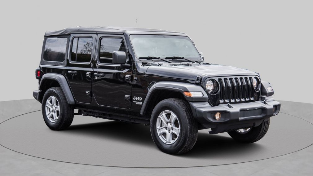 2019 Jeep Wrangler Unlimited Sport S 4x4 BANCS VOLANT CHAUFFANTS DEMARREUR CAME #0