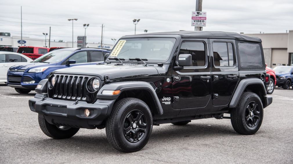 2019 Jeep Wrangler Unlimited Sport S 4x4 BANCS VOLANT CHAUFFANTS DEMARREUR CAME #32