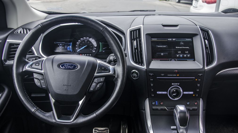 2015 Ford EDGE SPORT AWD PANO GPS Cuir-Chauf Camera #12