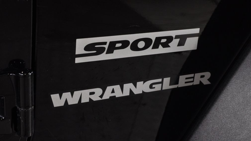 2013 Jeep Wrangler Sport AC CRUISE CB TREUILLE #22