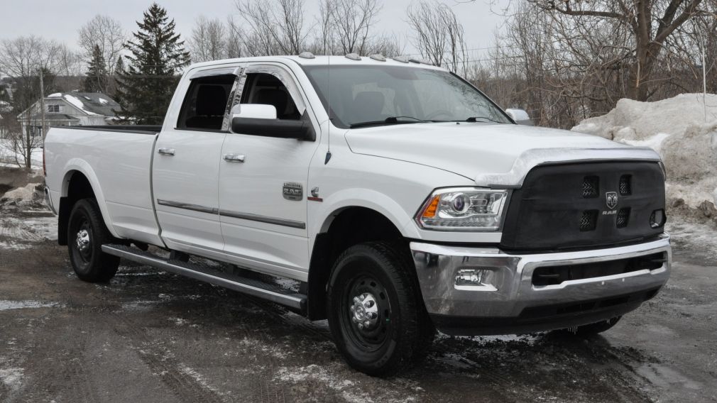 2013 Ram 2500 Laramie Longhorn 4X4 CUMMINS GPS Cuir Sunroof Blue #0