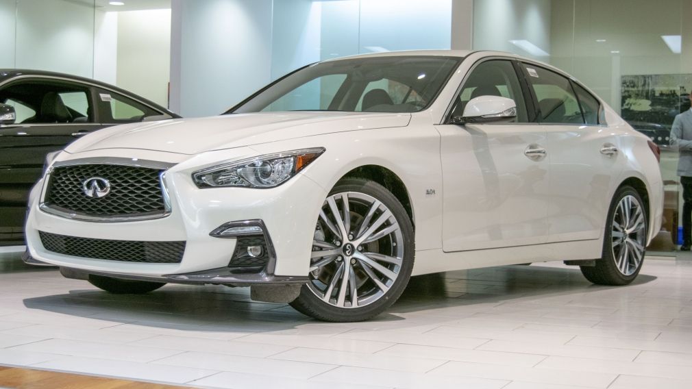 2018 Infiniti Q50 3.0t Sport neuf MAG 19'' SIEGE SPORT #0