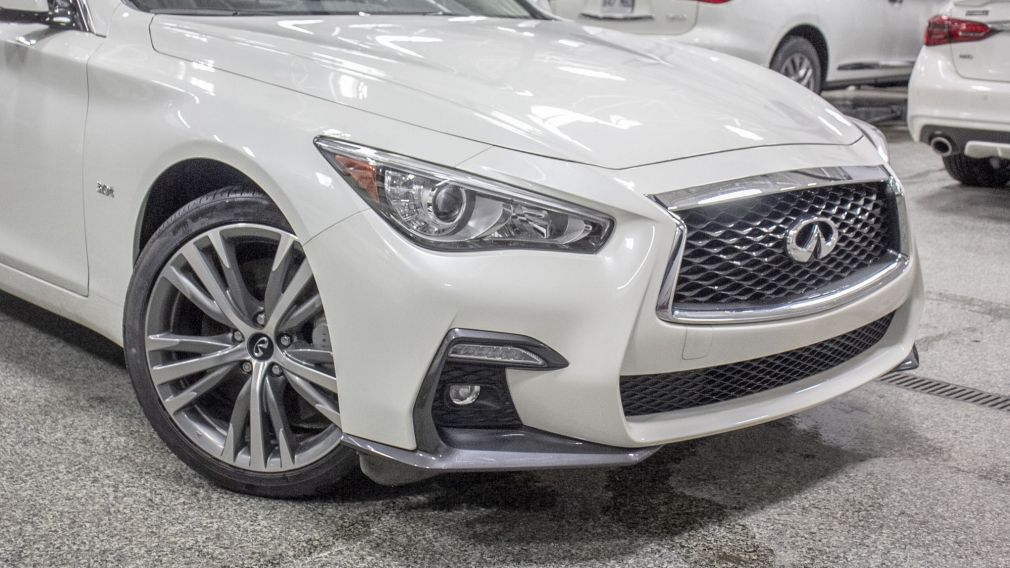 2018 Infiniti Q50 3.0t SPORT NAVI MAG 19'' siege SPORT #31