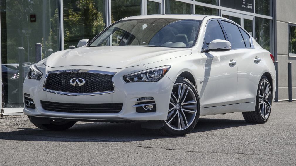 2015 Infiniti Q50 AWD Sunroof GPS Cuir-Chauf Bluetooth USB/MP3 #0