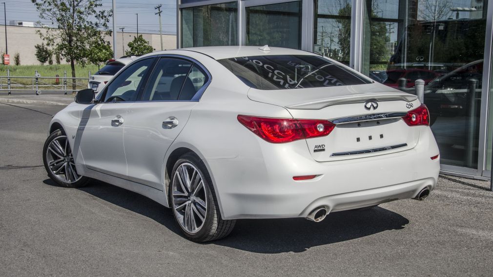 2015 Infiniti Q50 AWD Sunroof GPS Cuir-Chauf Bluetooth USB/MP3 #9