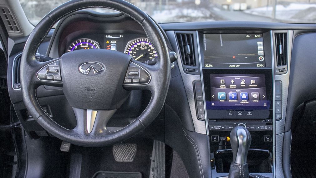 2014 Infiniti Q50 Premium AWD NAVI CAM RECUL #9