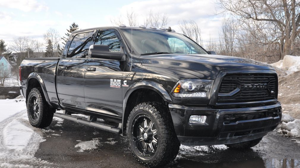 2018 Ram 2500 Diesel Black Edition Sunroof GPS Cuir-Chauf Blueto #0