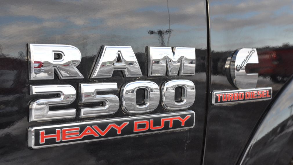 2018 Ram 2500 Diesel Black Edition Sunroof GPS Cuir-Chauf Blueto #27