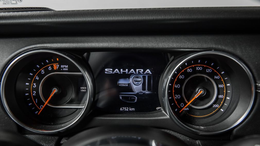 2018 Jeep Wrangler Unlimited Sahara cuir 2 toits navigation #15