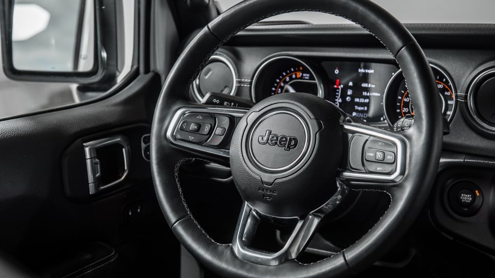 2018 Jeep Wrangler Unlimited Sahara cuir 2 toits navigation #23