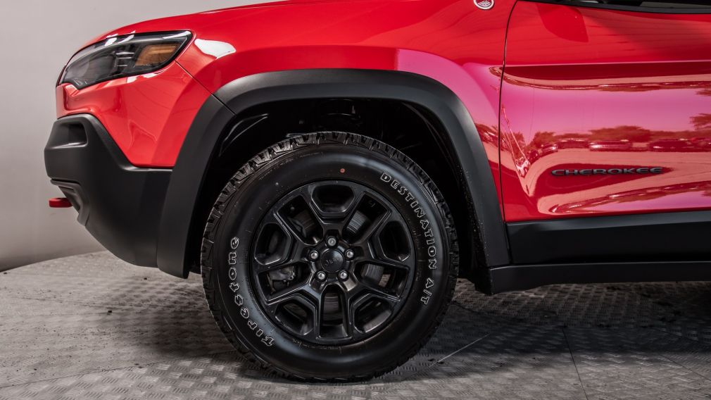 2019 Jeep Cherokee Trailhawk 4X4 CUIR #8