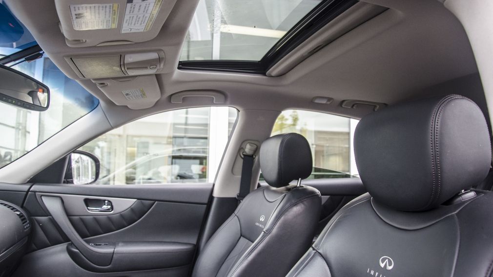 2014 Infiniti QX70 Premium AWD Sunroof Cuir-Ventile Bluetooth Camera #22