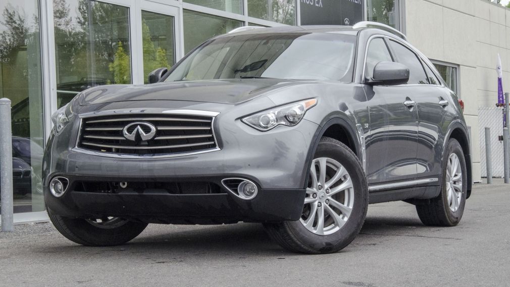 2014 Infiniti QX70 Premium AWD Sunroof Cuir-Ventile Bluetooth Camera #0