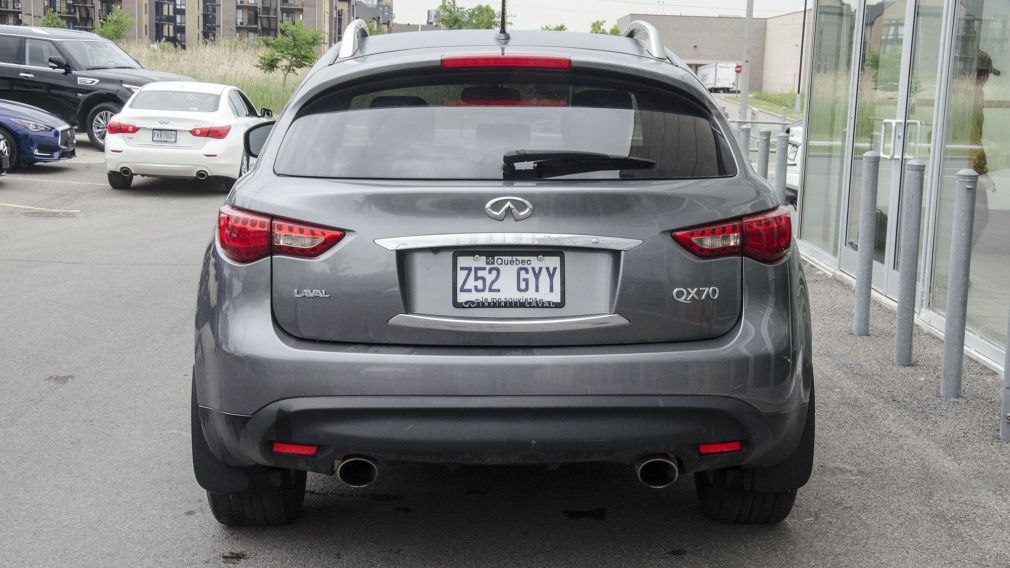 2014 Infiniti QX70 Premium AWD Sunroof Cuir-Ventile Bluetooth Camera #4