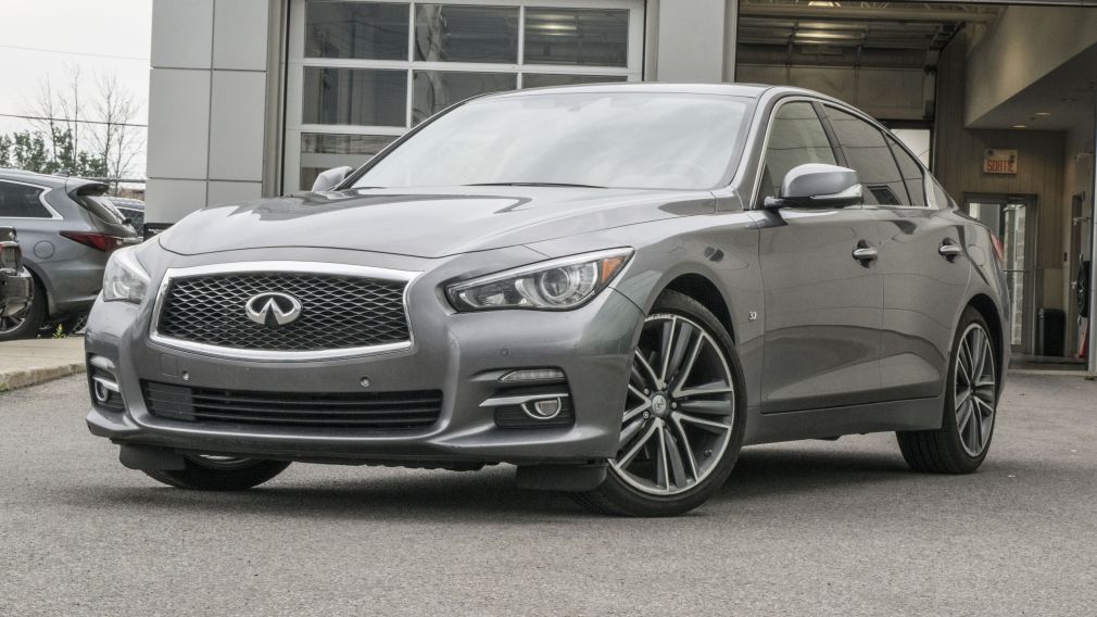 2015 Infiniti Q50 Limited AWD Sunroof GPS Cuir-Chauffant Camera USB #0