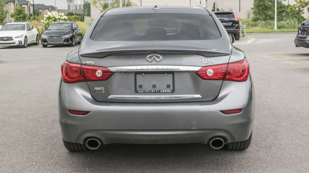 2015 Infiniti Q50 Limited AWD Sunroof GPS Cuir-Chauffant Camera USB #5