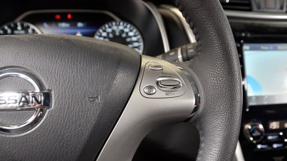2017 Nissan Murano SL AWD GPS Sunroof Cuir-Chauf Bluetooth Camera #17