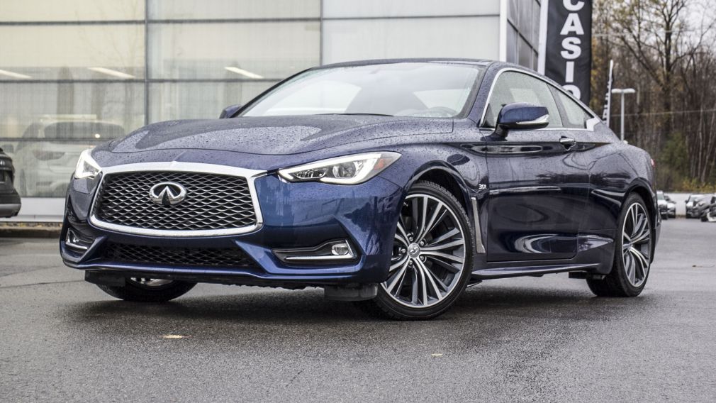 2017 Infiniti Q60 3.0 turbo 300HP MAG 19'' NAVI TOIT CAM RECUL #0