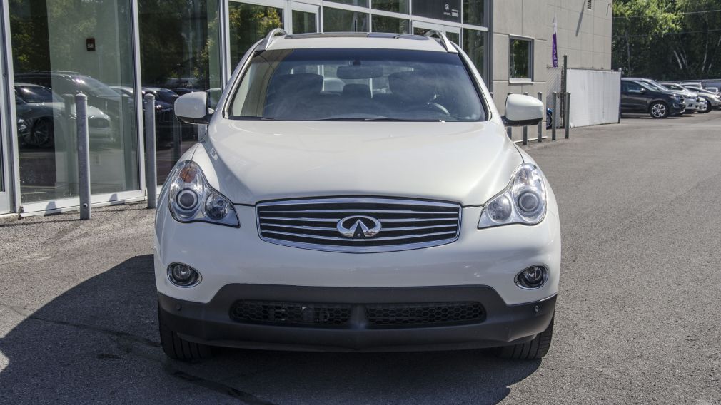 2015 Infiniti QX50 AWD Sunroof GPS Cuir-Chauf Bluetooth Cam-360 #2