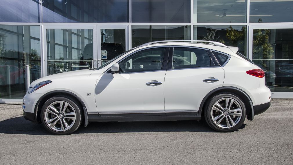 2015 Infiniti QX50 AWD Sunroof GPS Cuir-Chauf Bluetooth Cam-360 #3