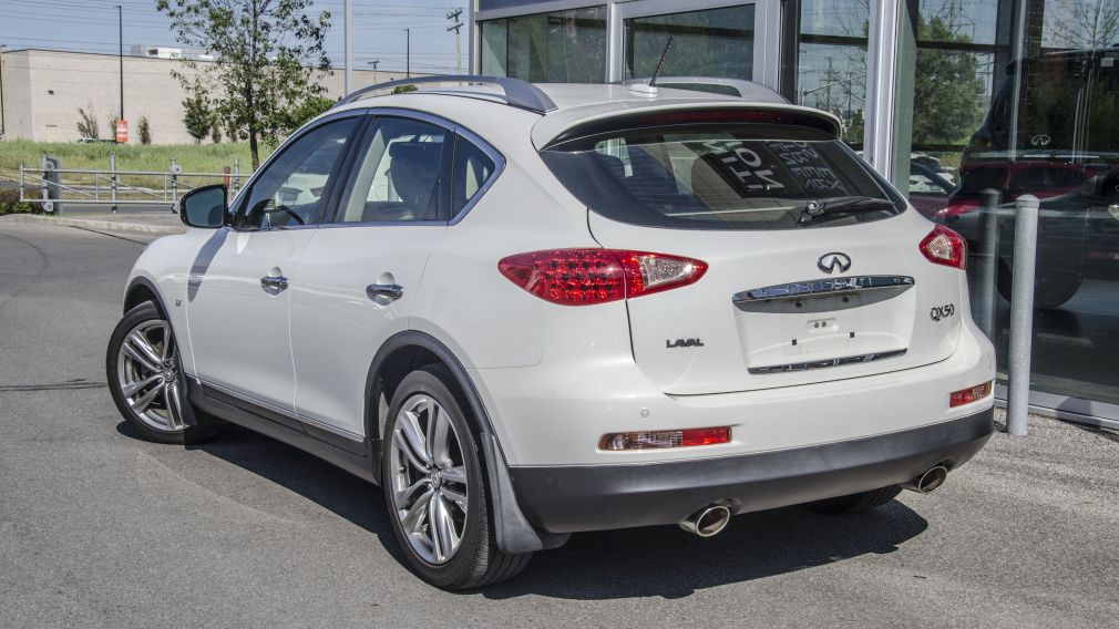 2015 Infiniti QX50 AWD Sunroof GPS Cuir-Chauf Bluetooth Cam-360 #8