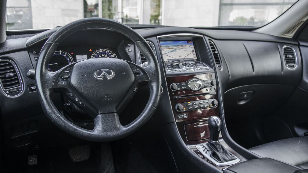 2015 Infiniti QX50 AWD Sunroof GPS Cuir-Chauf Bluetooth Cam-360 #10