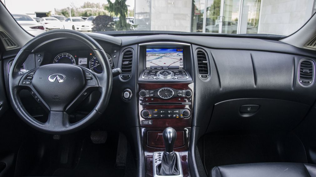 2015 Infiniti QX50 AWD Sunroof GPS Cuir-Chauf Bluetooth Cam-360 #12