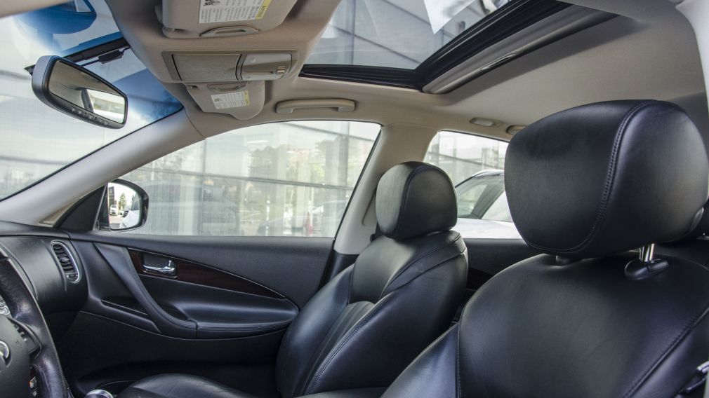 2015 Infiniti QX50 AWD Sunroof GPS Cuir-Chauf Bluetooth Cam-360 #21